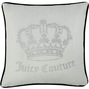 Juicy Couture Bling Crown Velour pillow